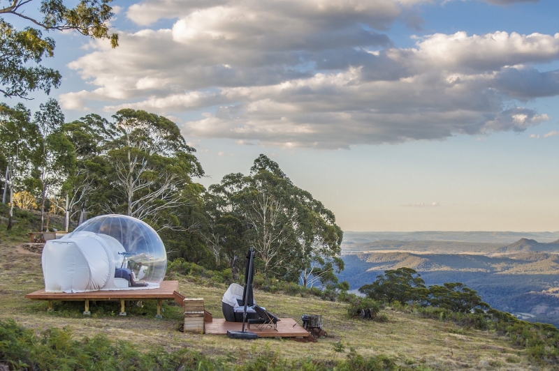 Bubble Tents, Capertree, Mudgee Region, New South Wales © Australian Traveller Bubble Tents, Capertree, Mudgee Region, New South Wales © Australian Traveller