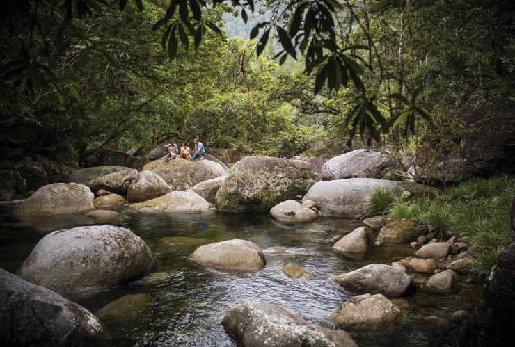 Ascolta i suoni della foresta pluviale con Voyages Indigenous Tourism Australia © Tourism Australia
