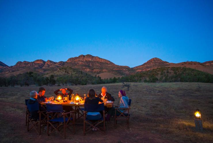 The Arkaba Walk, Black's Gap Camp, Flinders Ranges, South Australia © Wild Bush Luxury / Great Walks of Australia