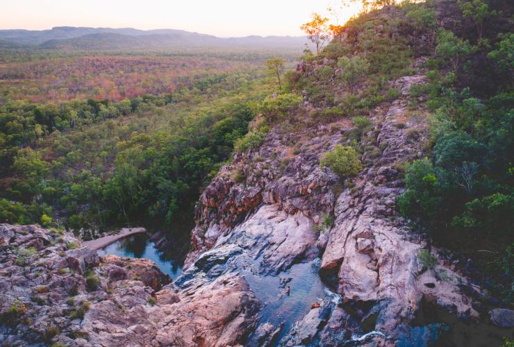 Gunlom Falls, Kakadu National Park, Northern Territory © Tourism Northern Territory, Salty Wings Gunlom Falls, Kakadu National Park, Northern Territory © Tourism Northern Territory, Salty Wings