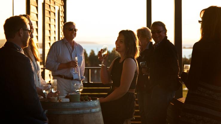 Bangor Wine & Oyster Shed, Dunalley, Tasmania © Alice Bennett Bangor Wine & Oyster Shed, Dunalley, Tasmania © Alice Bennett