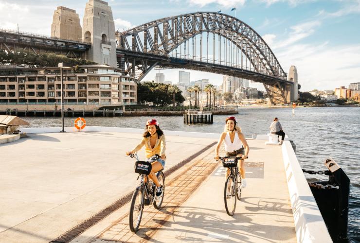 Bonza Bike Tours, The Rocks, New South Wales © Destination NSW Bonza Bike Tours, The Rocks, New South Wales © Destination NSW