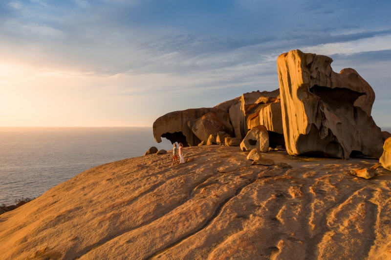 南オーストラリア州、カンガルー島、リマーカブル・ロックス(Remarkable Rocks)© South Australian Tourism Commission 南オーストラリア州、カンガルー島、リマーカブル・ロックス(Remarkable Rocks)© South Australian Tourism Commission