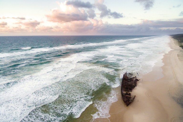 クイーンズランド州、フレーザー島、SSマヘノ © Tourism and Events Queensland クイーンズランド州、フレーザー島、SSマヘノ © Tourism and Events Queensland
