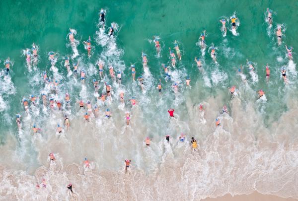 西オーストラリア州、ロットネスト島、ロットネスト海峡スイム © Rottnest Channel Swim