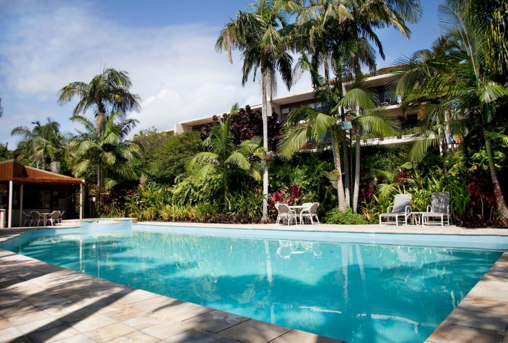 ニュー・サウス・ウェールズ州、バイロン・ベイ、オアシス・アパートメンツ・アンド・ツリートップ・ハウジーズ © Oasis Apartments and Treetop Houses ニュー・サウス・ウェールズ州、バイロン・ベイ、オアシス・アパートメンツ・アンド・ツリートップ・ハウジーズ © Oasis Apartments and Treetop Houses