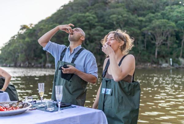 ニューサウスウェールズ州、ムーニー・ムーニー、シドニー・オイスター・ファーム・ツアーズ © Tourism Australia