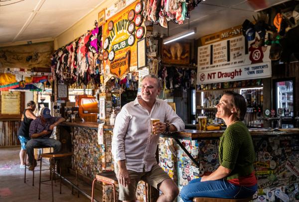 ノーザンテリトリー、デイリー・ウォーターズ、デイリー・ウォーターズ・パブ © Tourism NT/Helen Orr