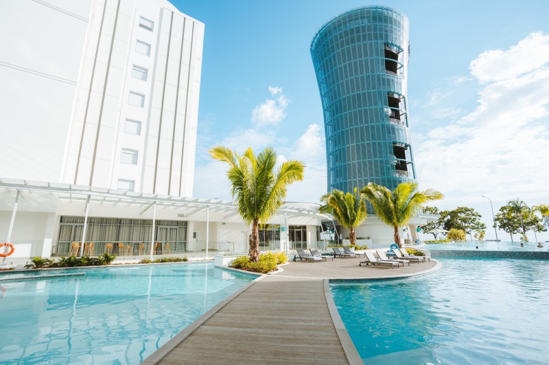 케언즈 시티의 라일리 리조트, 퀸즈랜드 © 호주정부관광청 케언즈 시티의 라일리 리조트, 퀸즈랜드 © 호주정부관광청