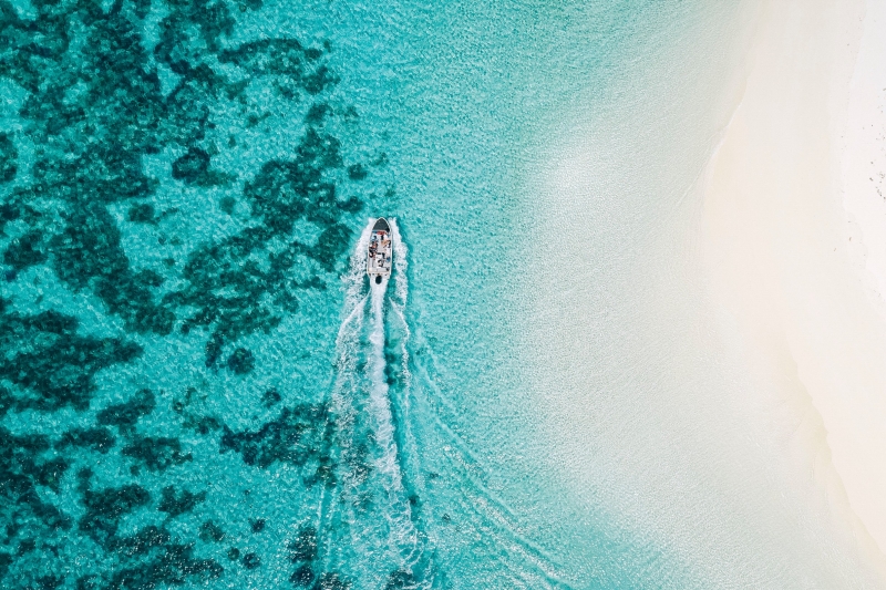 True North at Bedwell Island, Rowley Shoals, WA © True North True North at Bedwell Island, Rowley Shoals, WA © True North