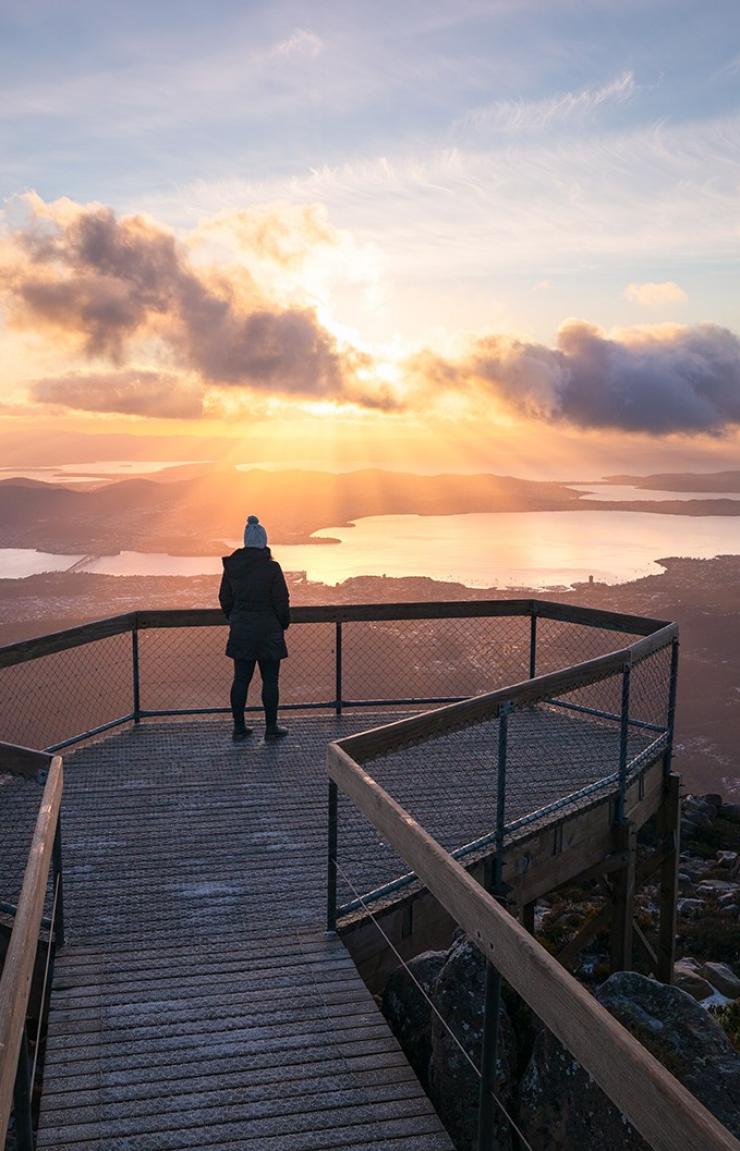 마운트 웰링턴, 호바트, 태즈메이니아 © 호주정부관광청