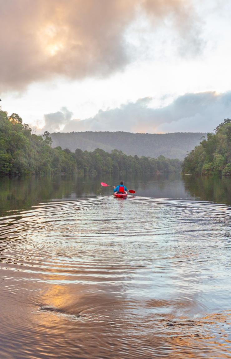 Pieman River, Corinna, Tasmania © Places We Go Pieman River, Corinna, Tasmania © Places We Go