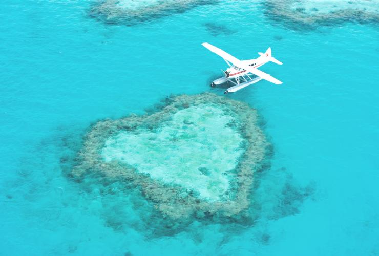 Air Whitsunday Seaplanes, Heart Reef, QLD © Air Whitsunday Seaplanes Air Whitsunday Seaplanes, Heart Reef, QLD © Air Whitsunday Seaplanes
