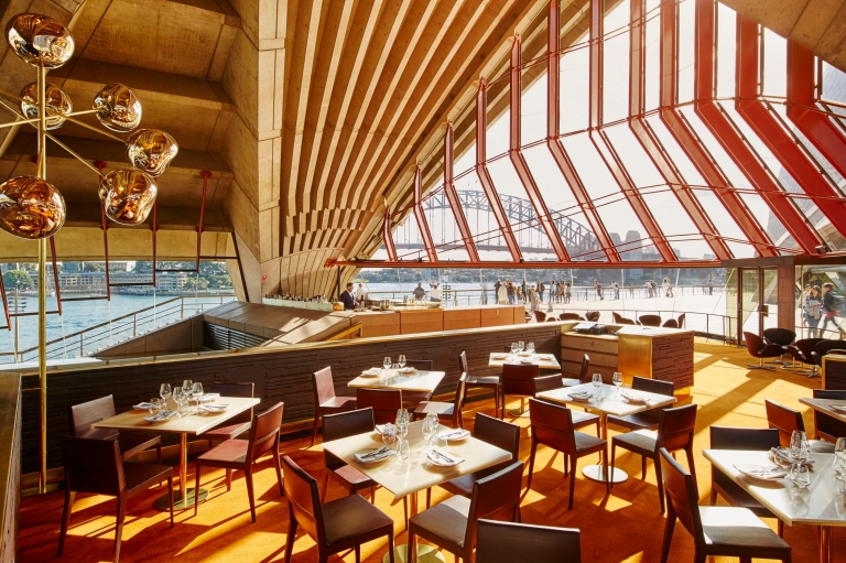 Nhà hàng và quán bar Bennelong, Sydney, NSW © Brett Stevens, Bennelong