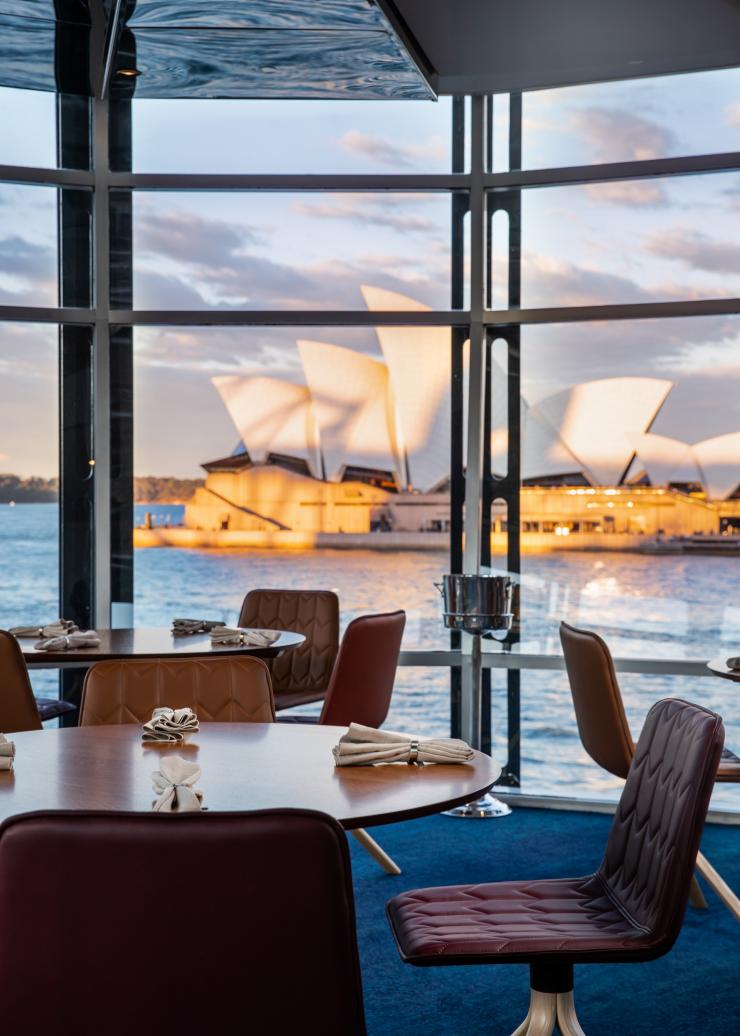 Quang cảnh Nhà hát Opera Sydney từ nhà hàng © Quay Nikki To