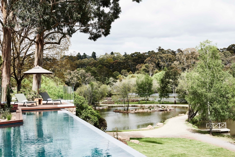 維多利亞州戴爾斯福德(Daylesford)的Lake House©Lake House 維多利亞州戴爾斯福德(Daylesford)的Lake House©Lake House