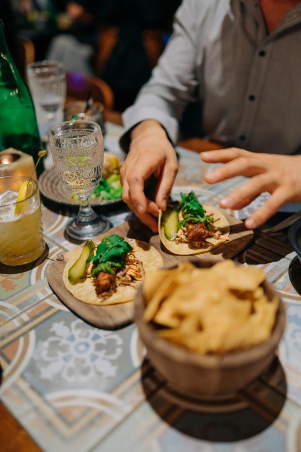 塔斯曼尼亞州荷伯特的Pancho Villa Restaurant and Bar©Osborne Images