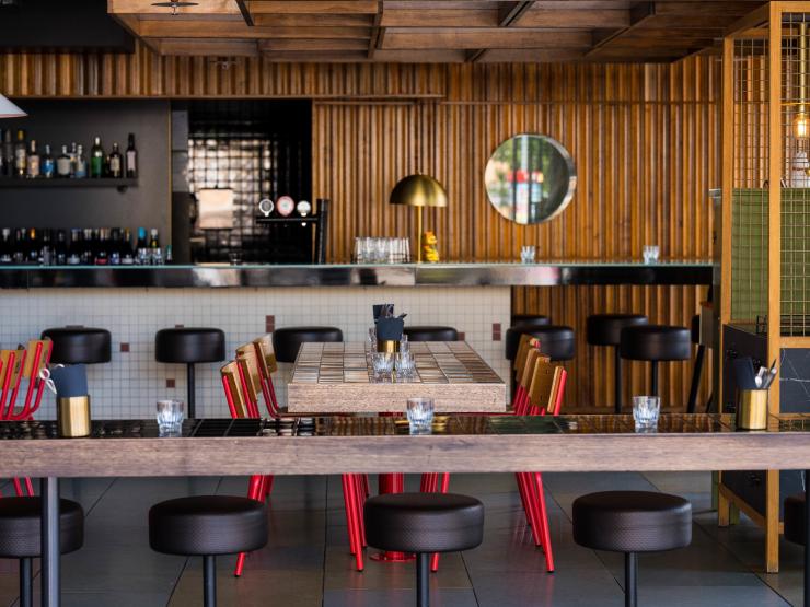 塔斯曼尼亞州荷伯特的Suzie Luck's Canteen & Cocktail Bar©Alastair Bett 塔斯曼尼亞州荷伯特的Suzie Luck's Canteen & Cocktail Bar©Alastair Bett