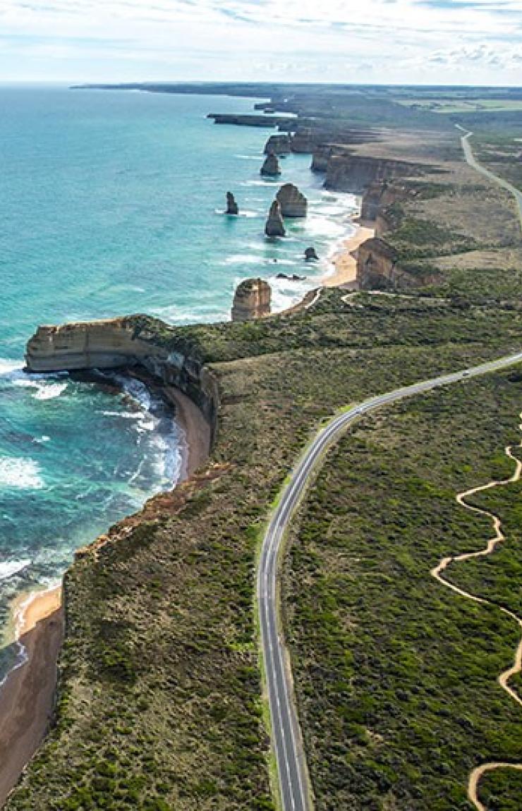 維多利亞大洋路的十二門徒石©澳洲旅遊局Greg Snell 維多利亞大洋路的十二門徒石©澳洲旅遊局Greg Snell