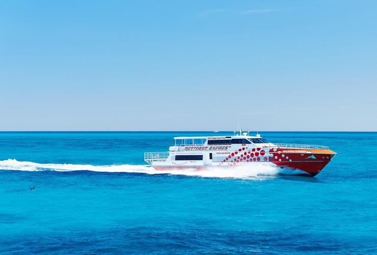 西澳州羅特尼斯島特快渡輪(Rottnest Express Ferry)©羅特尼斯島特快渡輪 西澳州羅特尼斯島特快渡輪(Rottnest Express Ferry)©羅特尼斯島特快渡輪