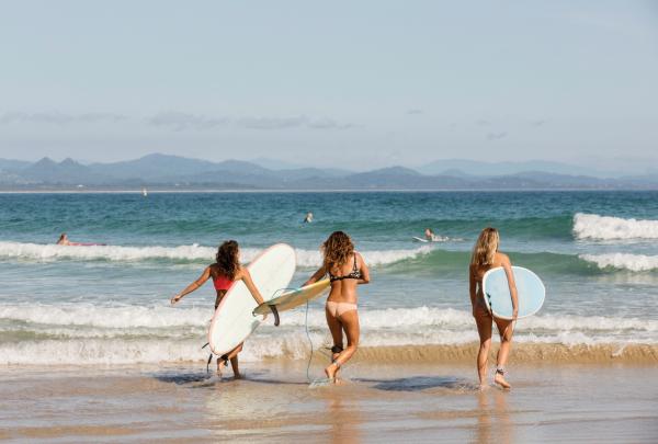 新南威爾士拜倫灣華特格斯海灘©新南威爾士州旅遊局