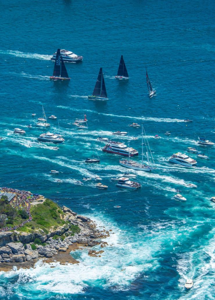 Sydney to Hobart Yacht Race, Sydney, New South Wales © Destination NSW
