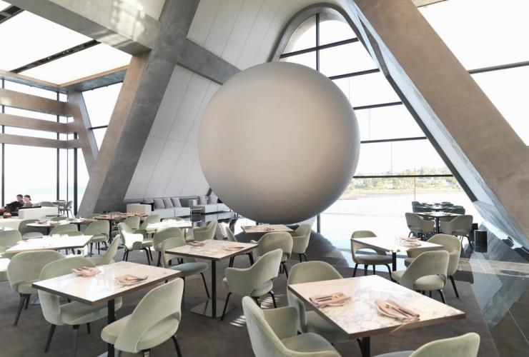 Faro Restaurant und Bar, Pharos, Mona, Hobart, Tasmanien © Mona und Jesse Hunniford