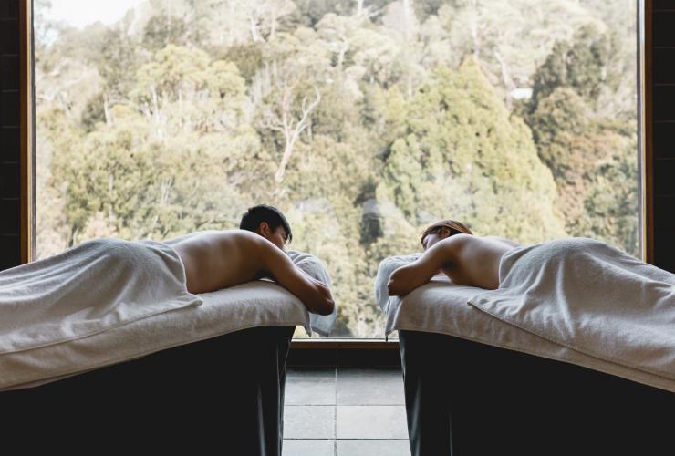 Waldheim Alpine Spa, Cradle Mountain Lodge, Tasmanien © Laura Helle