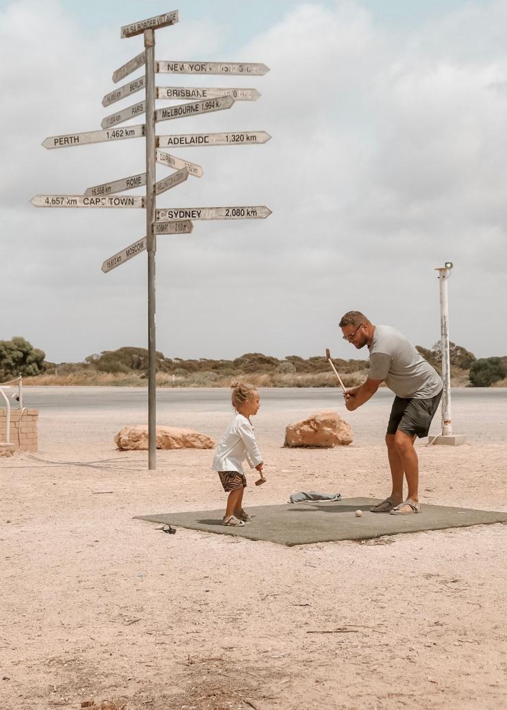 Nullarbor Links Golf, Nullarbor, Südaustralien © Carly Kruger