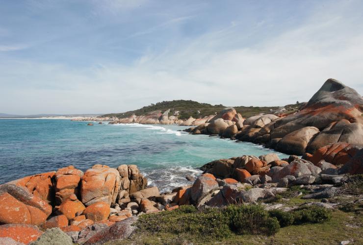 Binalong Bay, Bay of Fires Conservation Area, Tasmanien © Tourism Australia