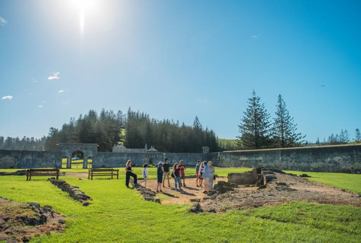 Site classé au patrimoine mondial Kingston, Norfolk Island © Tourism Australia