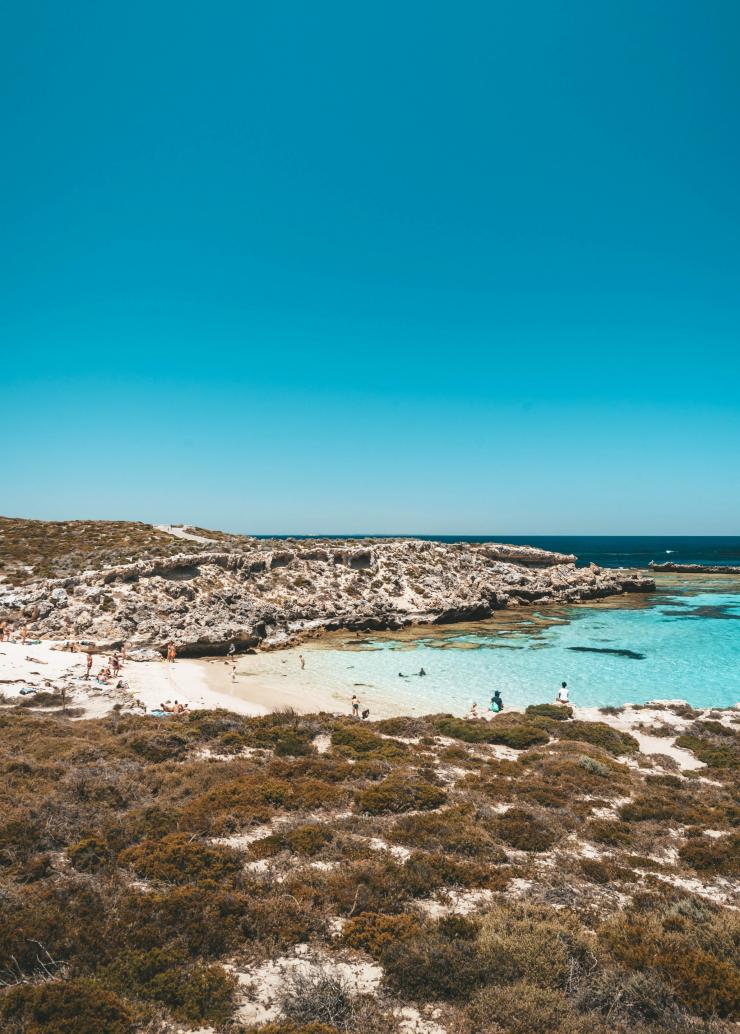 Little Salmon Bay, Rottnest Island, Australie Occidentale © Tourism Western Australia