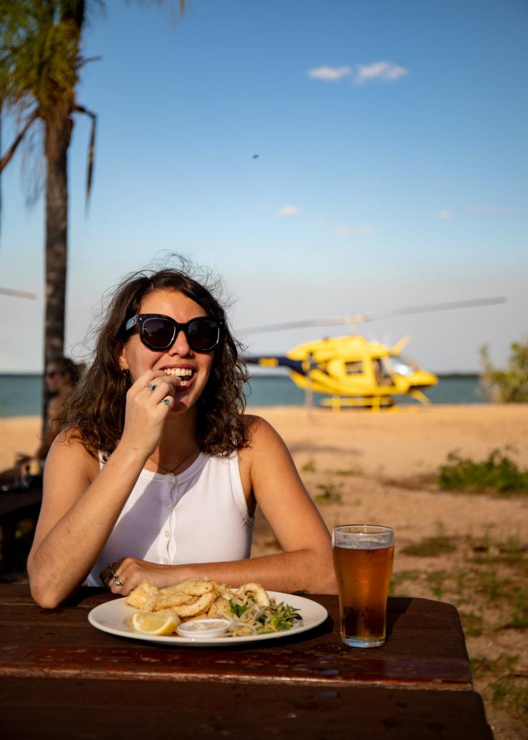 Airborne Solutions Heli Pub Crawl, Darwin, Territoire du Nord © Liam Neal