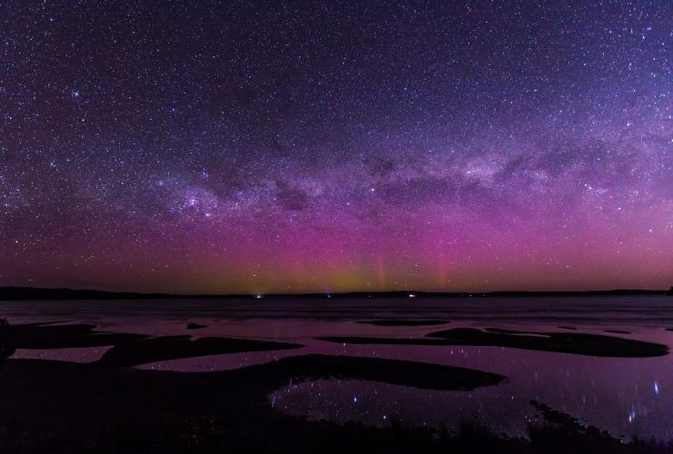 Aurore australe depuis Strahan, TAS © Dietmar Kahles