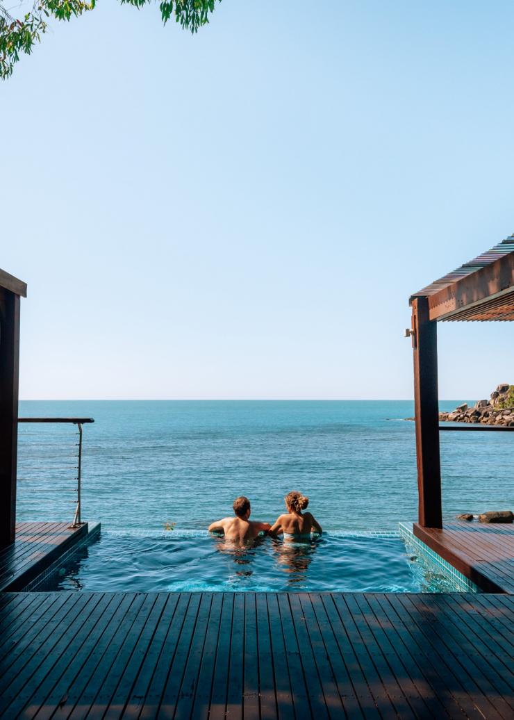 Bedarra Island Resort, Grande Barrière de Corail, QLD © Tourism and Events Queensland