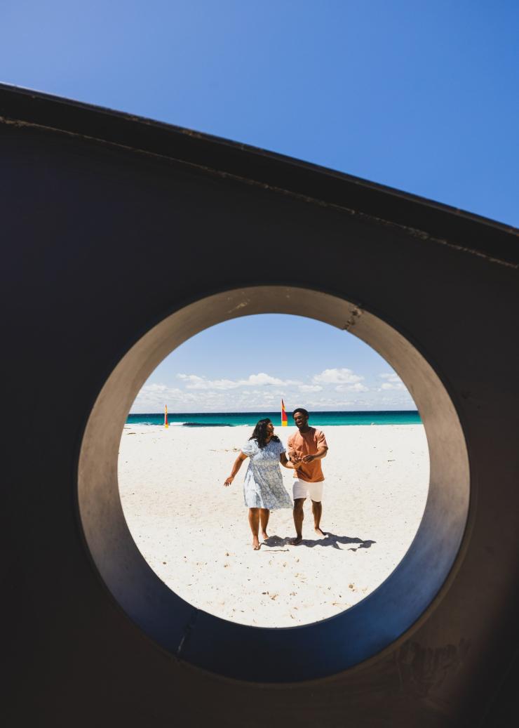 Sculpture by the Sea 2022, Bondi, Nouvelle-Galles du Sud © Destination NSW