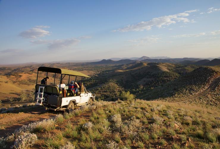 Safari en 4x4, Arkaba Station, Flinders Ranges, SA © Richard Field