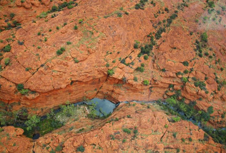 Pemandangan Udara, Kings Canyon, NT © Tourism Australia