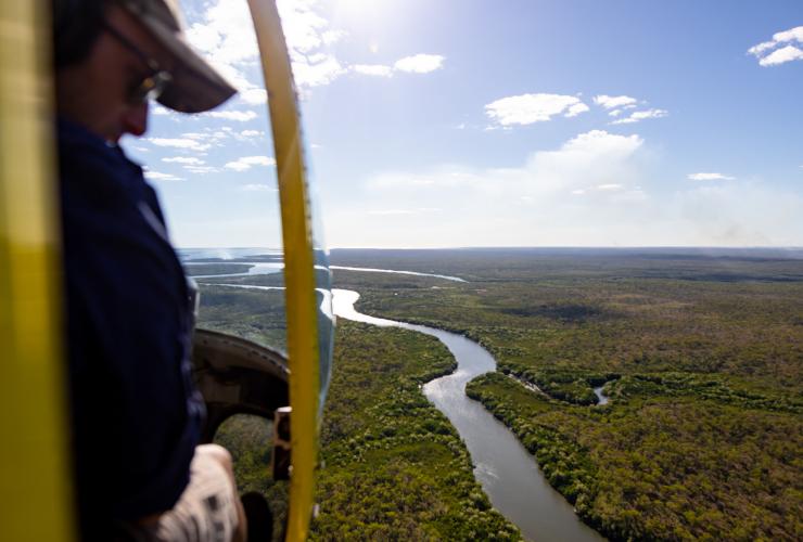 Heli Pub Crawl dari Airborne Solutions, Darwin, NT © Liam Neal