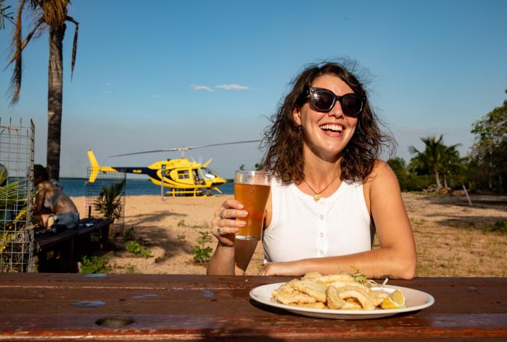Heli Pub Crawl dari Airborne Solutions, Darwin, NT © Liam Neal