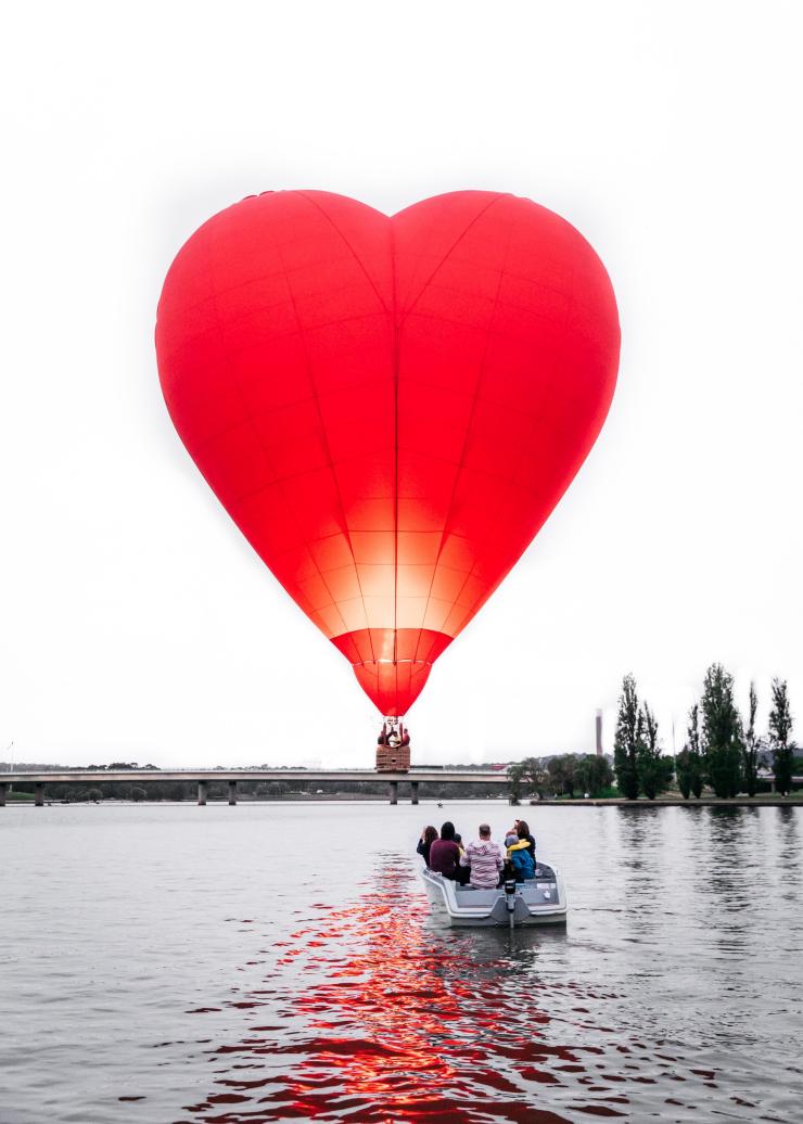 Mongolfiera, Canberra, Australian Capital Territory © VisitCanberra