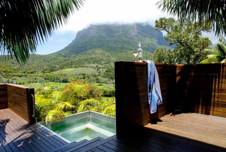 Vista dal Makambo Loft, Capella Lodge, Lord Howe Island, New South Wales © Capella Lodge