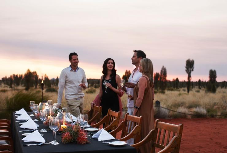 Table 131 at Longitude 131, Yulara, Northern Territory © Luxury Lodges of Australia