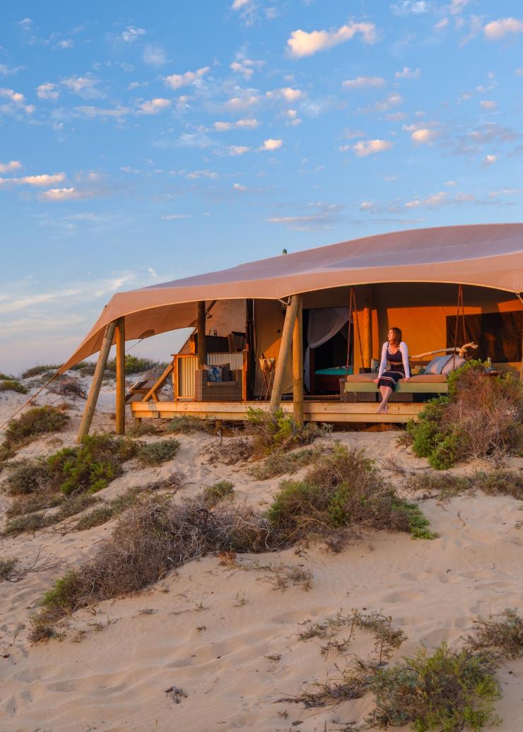 Accomodation al Sal Salis, Ningaloo Reef, Western Australia © Tourism Western Australia