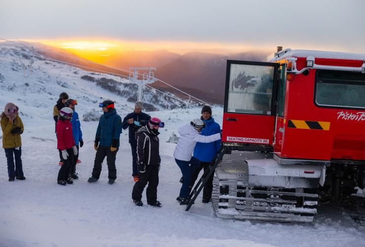 Sessioni all'alba a Thredbo, New South Wales © Thredbo
