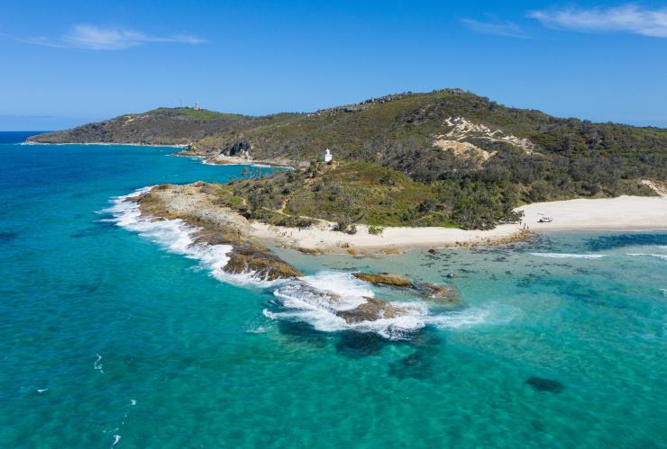 クイーンズランド州、モートン島、ノース・ポイント © Tourism and Events Queensland