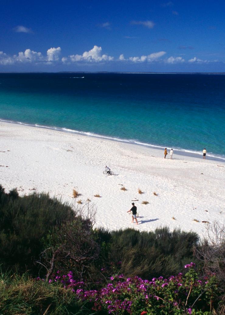 ニュー・サウス・ウェールズ州、ジャービス・ベイ、ハイアムス・ビーチ © Tourism Australia