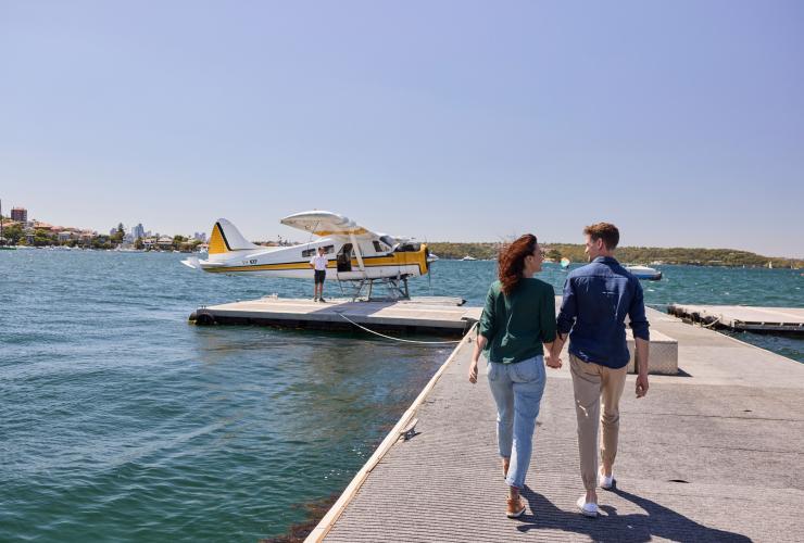 ニュー・サウス・ウェールズ州、ローズ・ベイ、シドニー・シープレーンズ © Destination NSW