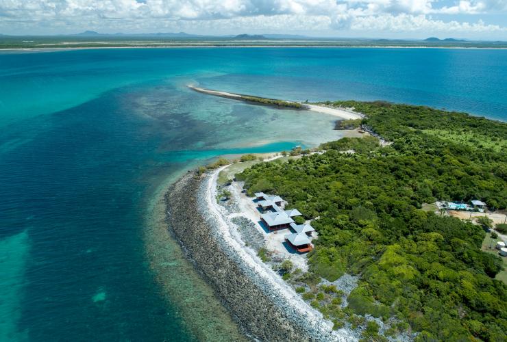 クイーンズランド州、ウィットサンデー諸島、キャンプ・アイランド・ロッジ © Tourism and Events Queensland