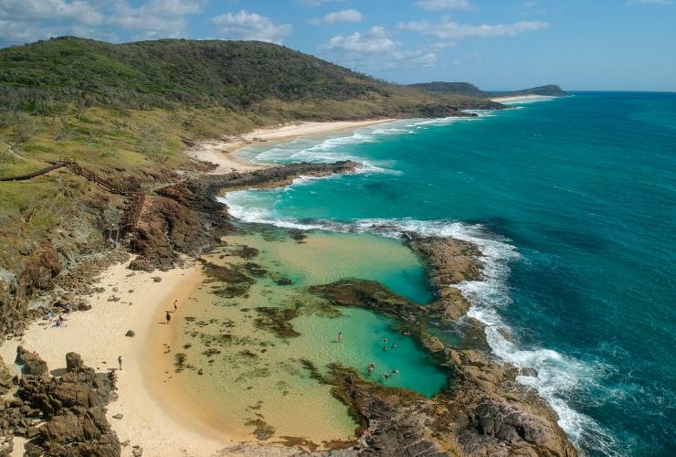 クイーンズランド州、ガリ、シャンパン・プール © Tourism Australia
